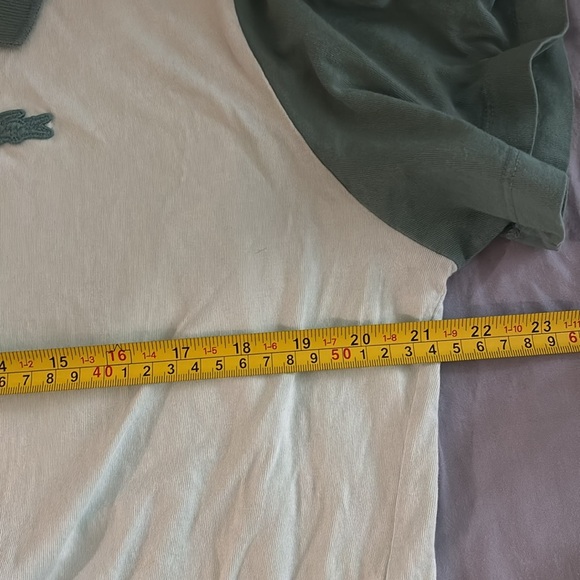 Lacoste Men's Short Sleeve Colorblock Mix Regular Fit Polo Shirt size XL - Picture 7 of 8